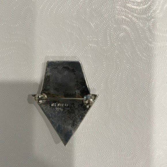 Far Fetch Jewelry 925 Sterling Silver Cat & Dog House Brooch - Picture 2 of 3